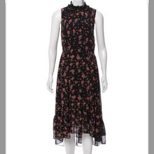 Rebecca Minkoff Multicolor Floral High Low Dress